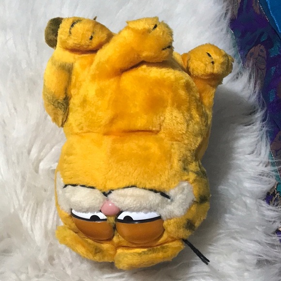 Vintage 1981 plush GARFIELD the orange cat 8 inches - Picture 9 of 9